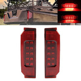 2Pcs UTV Tail Light Assembly Red LED Taillight Rear Brake Stop Light Running Light Compatible with Polaris Ranger 570 Full Size XP 900 RGR GENERAL 1000 Rear Tail Light 2013-2019 2412774